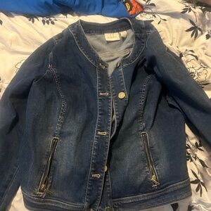 Blue jeans jacket